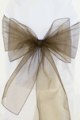 Chocolate Organza